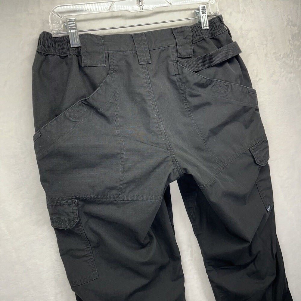 5.11 Tactical Utility Pants Women’s Size 12 Black Cargo - Picture 13 of 15